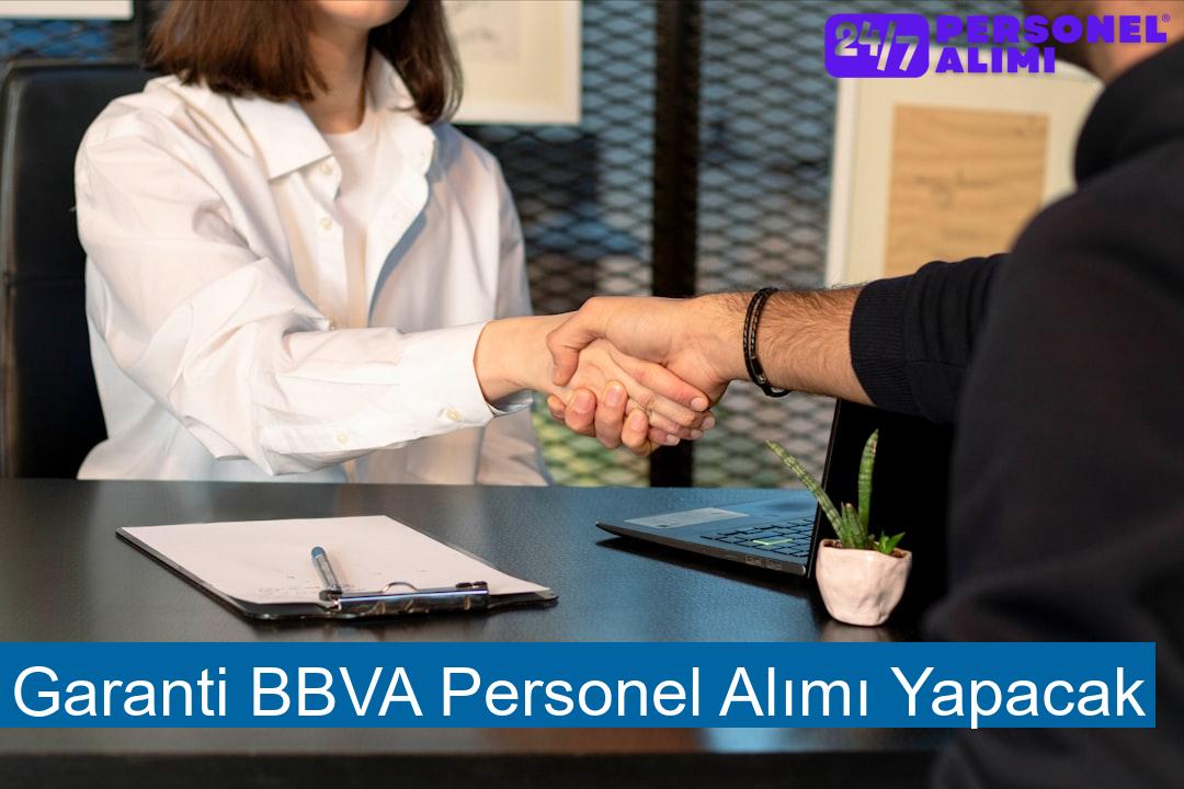 Garanti BBVA Personel Alımı Yapacak