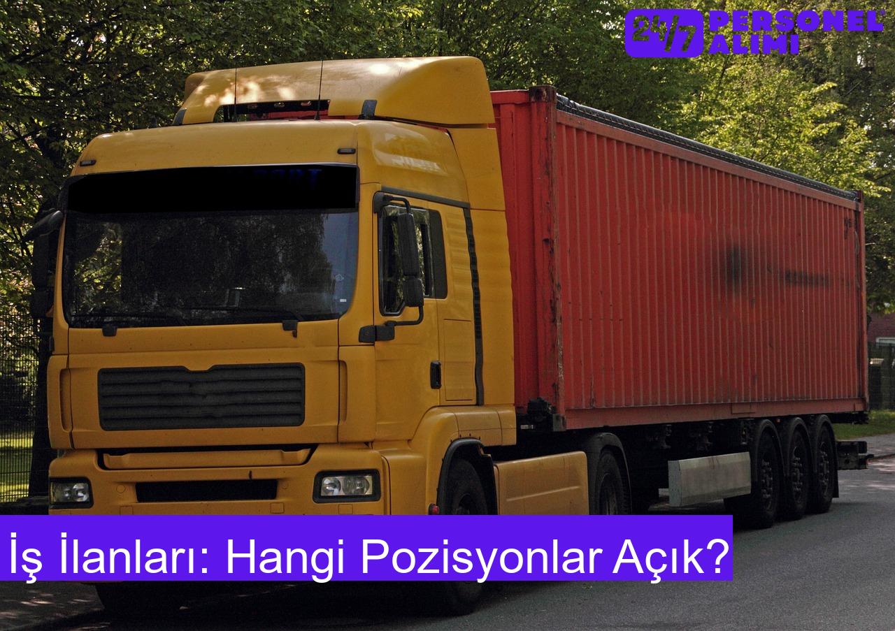 İş İlanları: Hangi Pozisyonlar Açık?